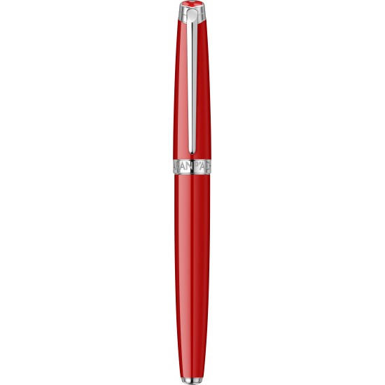 Stilou Scarlet Red SRT cu penita aur 18K