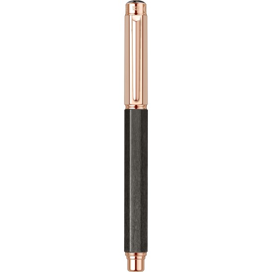 Stilou Ebony Wood PGT cu penita aur 18K