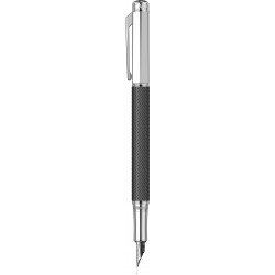 Stilou Ivanhoe Black SRT cu penita aur 18k