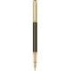 Stilou China Black GT cu penita aur 18K