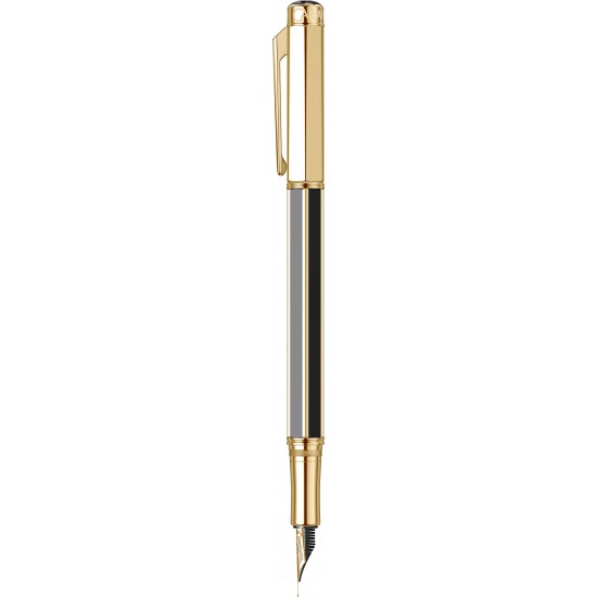 Stilou China Black GT cu penita aur 18K