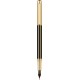 Stilou China Black GT cu penita aur 18K