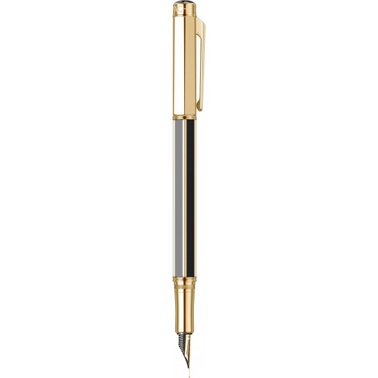 Stilou China Black GT cu penita aur 18K