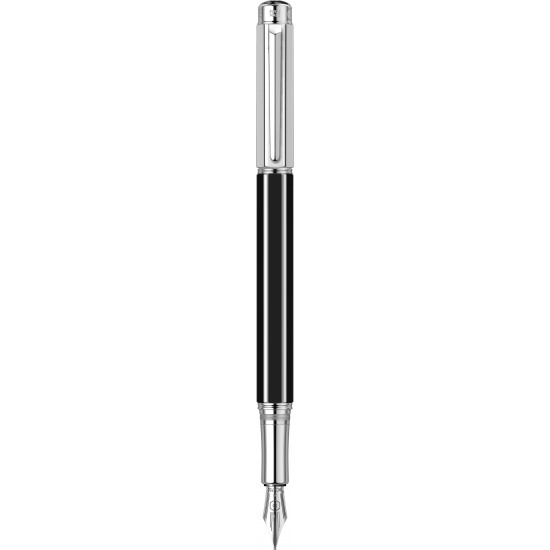 Stilou China Black SRT cu penita aur 18K