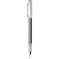 Stilou China Black SRT cu penita aur 18K
