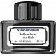 Calimara cerneala cu suport toc Black Permanent 40 ml Calimara cerneala cu suport toc Black Permanent 40 ml