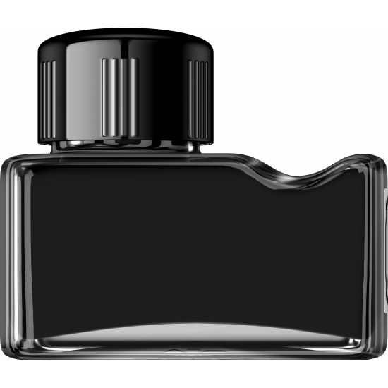 Calimara cerneala cu suport toc Black Permanent 40 ml Calimara cerneala cu suport toc Black Permanent 40 ml
