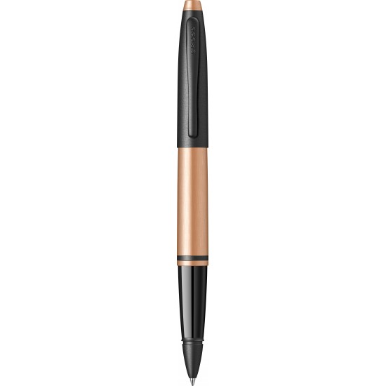 Brushed Rose Gold and Black Roller