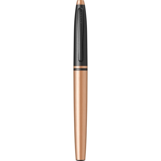 Brushed Rose Gold and Black Roller