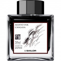 Calimara cerneala Manyo - CHIGAYA Black - 50 ml