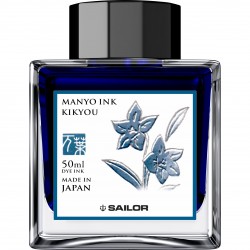 Calimara cerneala Manyo - KIKYOU Blue- 50 ml