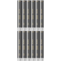Cartuse cerneala Jentle Black - set 12 buc