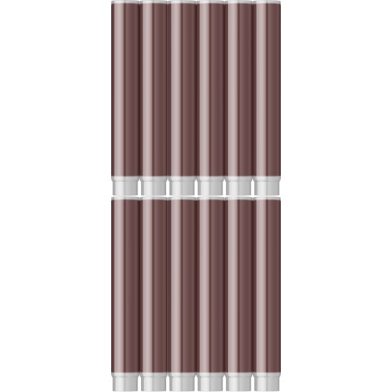Cartuse cerneala Jentle Red - set 12 buc.