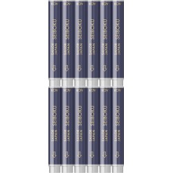 Cartuse cerneala pigment Seiboku Dark Blue - set 12 buc