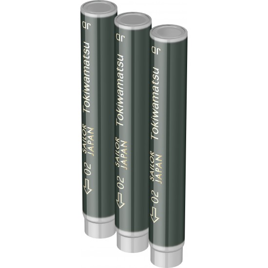 Cartuse cerneala Shikiori  Winter Tokiwamatsu Green - set 3 buc