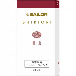 Cartuse cerneala Shikiori Fall Okuyama Purple - set 3 buc