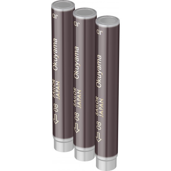 Cartuse cerneala Shikiori Fall Okuyama Purple - set 3 buc