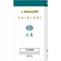 Cartuse cerneala Shikiori Fall Yamadori Blue- set 3 buc
