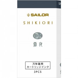Cartuse cerneala Shikiori Winter Shimoyo Blue - set 3 buc