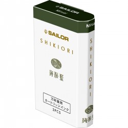 Cartuse cerneala Shikiori Spring Miruai Green - set 3 buc