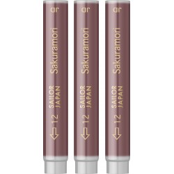 Cartuse cerneala Shikiori Spring Sakura Mori Pink - set 3 buc