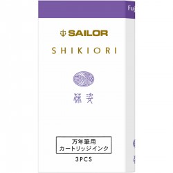 Cartuse cerneala Shikiori Summer Fuji Sugata Purple - set 3 buc