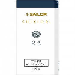 Cartuse cerneala Shikiori Fall Yonaga Blue - set 3 buc