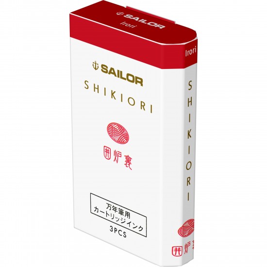 Cartuse cerneala Shikiori Winter Irori Red - set 3 buc Cartuse cerneala Shikiori Winter Irori Red - set 3 buc