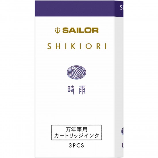 Cartuse cerneala Shikiori Winter Shigure Purple - set 3 buc