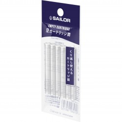 Cartuse goale reincarcabile - set 6 buc