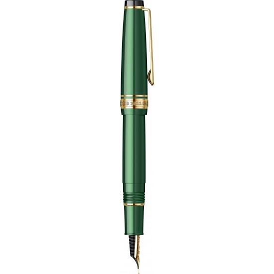 Stilou PROFESSIONAL GEAR Slim 4 Seasons Shikiori Manyou Green GT 14K (MF)