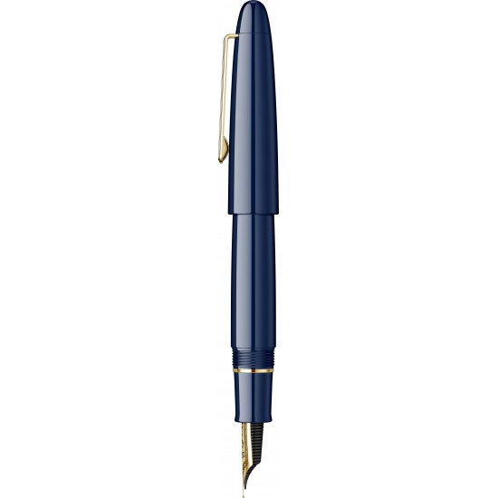 Stilou King size Ringless Urushi Blue GT 21K (M)