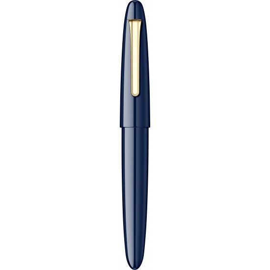 Stilou King size Ringless Urushi Blue GT 21K (M)