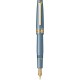 Stilou PROFESSIONAL GEAR Slim Mini Ayur Blue GT 14K (MF)