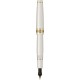 Stilou PG Slim Mini Beni White GT 14K (MF)