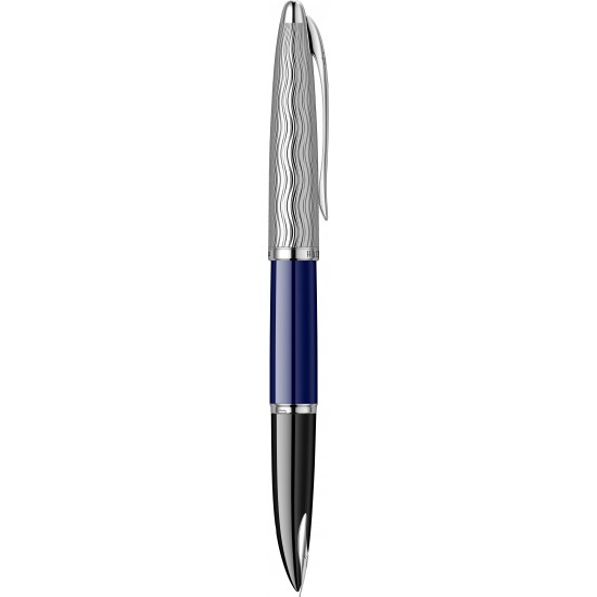 SE DeLuxe Dark Blue Wave PDT Stilou 18k Nib SE DeLuxe Dark Blue Wave PDT Stilou 18k Nib