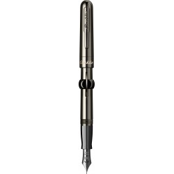 Mark Twain Crescent Filler - Gun metal Stilou