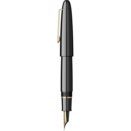 Stilou KOP King Size Ringless Ebonite Black GT 21K (M)