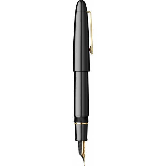 Stilou KOP King Size Ringless Ebonite Black GT 21K (M)