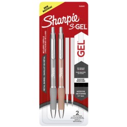 Set S-gel 2 buc metalice negre + 2 mine