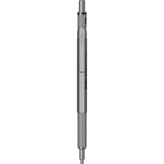 Creion Mecanic 0.7 Satin Grey TT Graph-X Scrikss
