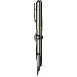Mark Twain Crescent Filler - Gun metal - Omniflex Stilou