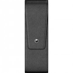 Etui dublu piele Toscana - black