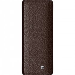Etui duo piele Toscana - brown