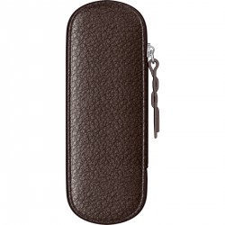 Etui trio piele Toscana - brown