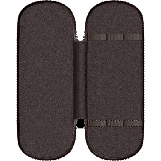 Etui trio piele Toscana - brown Etui trio piele Toscana - brown