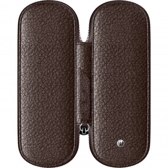 Etui trio piele Toscana - brown Etui trio piele Toscana - brown
