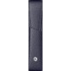 Etui piele single cu clapa - albastru inchis