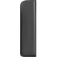 Etui piele dublu - negru