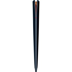 Etui piele dublu - bleumarin